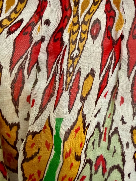 NWOT ZARA Boho Embroidered Mini Dress Strappy Criss Cross Back Multicolor - Picture 5 of 7